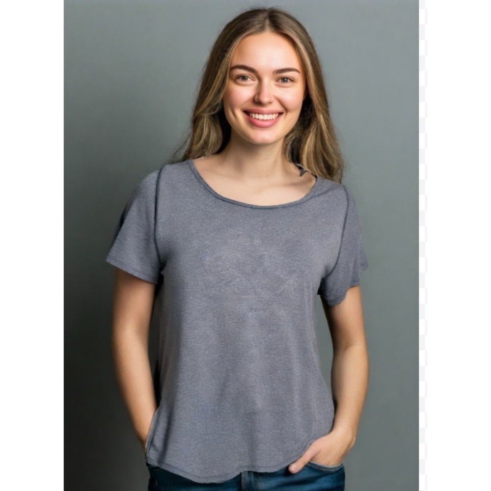 REI Tee Shirt Womens Size XL Extra Large Short Sleeve Purple T-Shirt Hiking VGUC